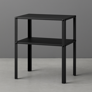 Modern <b>Metal</b> <b>Bedside</b> <b>Table</b> Nightstand Drawer Storage Shelf for Bedroom Living Room School Home Hotel Furniture Durable Export - Product Image 1