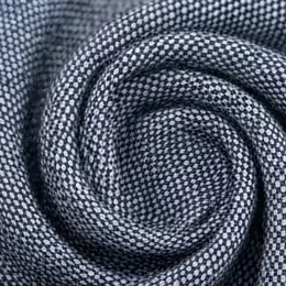 ชุดเดรสผ้าโพลีเอสเตอร์สำหรับผู้ชาย, ชุดเดรสผ้าฝ้ายผสมผ้าโพลีเอสเตอร์แขนยาวเสื้อทำงานเข้ารูปเสื้อทำงานลำลองมีกระดุมสำหรับธุรกิจ - Product Image 4