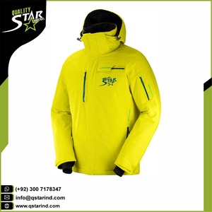 Chaquetas de esquí impermeables y transpirables para hombre Chaqueta de nieve de snowboard con aislamiento con capucha sellada con costura - Product Image 2
