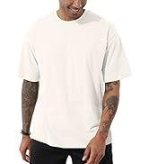 2025 logotipo personalizado nueva moda hombres Heavy 100% algodón camiseta suelta estilo impreso Logo camiseta para hombres - Product Image 6