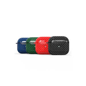 Coque en silicone souple bleu marine 3D pour AirPods 4 avec protection antichoc Airbag - Product Image 3