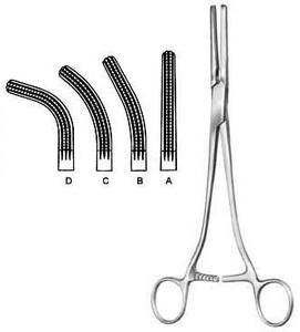 Pinzas de Histerectomía Manual Rogers para Cirugía Ginecológica, Acero Inoxidable de Grado Médico, Instrumentos de Impacto Médico - Product Image 2