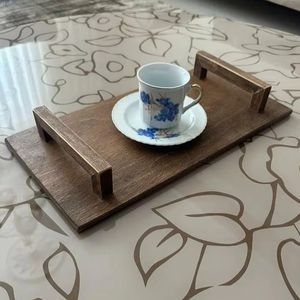 Bandeja Rectangular de Madera de Lujo Hecha a Mano, 1.5 cm de Grosor, Apta para Lavavajillas y Sostenible, Diseño Meena, Precio Razonable - Product Image 1