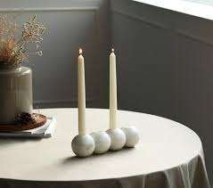 Gift Set Unique Church Candles Holders Candlesticks Meditation Beeswax Candle Holders Room Side <b>Corner</b> Decor Candle Tabletop - Product Image 6