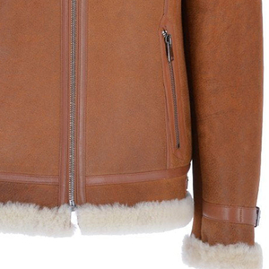 แจ็กเก็ตหนังขนสัตว์สำหรับผู้ชายแจ็กเก็ตขนสัตว์แฟชั่นสำหรับฤดูหนาว - Product Image 6