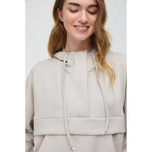 Sweat-shirt à demi-zip avec poches - Product Image 3