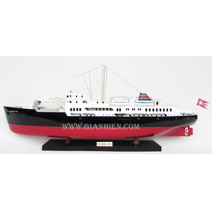 Gia Nhien Fabricant Conception personnalisée quantité minimale de commande bas MS RAGNVALD JARL MODÈLE DE BATEAU EN BOIS-MODÈLE DE BATEAU EN BOIS DE HAUTE QUALITÉ Fait à la main - Product Image 1