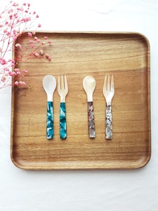 VITRAPRO-cuchara de Caviar con perlas para la madre, hecha en Vietnam para helado, té, café, restaurante de gama alta, Natural - Product Image 4