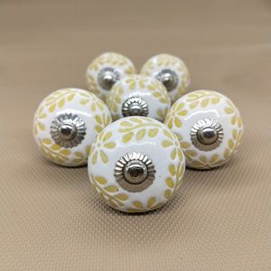 Poignées de porte en céramique de style moderne d'artisans royaux nouvelle arrivée or royal pour armoires armoires armoires commode - Product Image 2