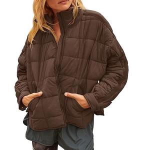 Vestes matelassées en duvet pour hommes, vestes de sport respirantes de style bomber - Product Image 1