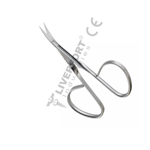 เครื่องมือผ่าตัดเสริมจมูกเครื่องมือสำหรับการผ่าตัดเสริมจมูก Approved-3cm CE 4 "(10.2cm) กรรไกรไอริสริบบิ้นสำหรับคลินิก - Product Image 1