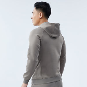 Haute Qualité Sport 92% Polyester 8% Spandex Impression Logo Hoodies Unisexe Pull À Capuche Hommes Hoodies - Product Image 2