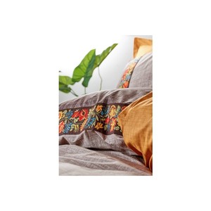 Juego de Funda Nórdica Doble de Lujo Cotton Box Folk Ark, Satén, Tamaño King, Diseño Floral, para Hogar, Dormitorio u Hospital, 4 Piezas Incluidas - Product Image 2