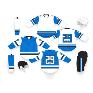 Conjuntos de Equipación de Hockey sobre Hielo Sublimados, Transpirables, Hechos en Pakistán, con Colores y Logotipo Personalizados, Material Duradero - Product Image 2