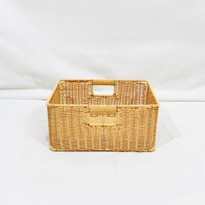 Artex Dong Thap Panier tissé en plastique plateaux durables pliables stockage de vêtements conteneurs colorés pour l'organisation de la maison - Product Image 3