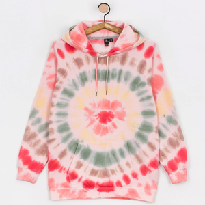 Sweat à capuche oversize imprimé décontracté pour femme 1Tie Dye imprimé Logo personnalisé à capuche pour l'hiver - Product Image 1