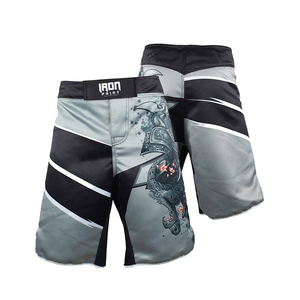 กางเกงขาสั้น MMA จากโพลีเอสเตอร์แบบ100% ชุดฝึกศิลปะการต่อสู้แบบปรับแต่งได้ตามต้องการพิมพ์โลโก้ได้ตามต้องการ - Product Image 1