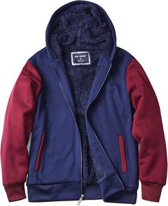 เสื้อมีฮู้ดโอเวอร์ไซส์ผ้าฝ้าย100% สีพื้น - Product Image 1