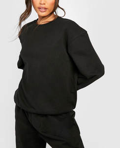 Conjunto de pantalones de chándal con capucha y cremallera personalizado OEM a granel, conjunto de chándal de mujer, conjunto de dos piezas personalizado, chándal de terciopelo - Product Image 3