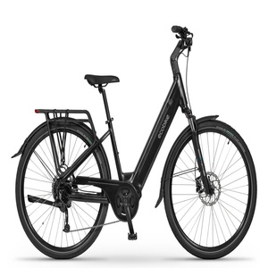 Bicicleta eléctrica Ecobikes LX 100 Negra para envío directo - Product Image 1