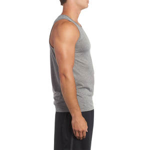 เสื้อกล้ามลำลองผ้าสแปนเด็กซ์โพลีเอสเตอร์สำหรับผู้ชายเสื้อกล้ามสำหรับเล่นยิมเพาะกายยิมฟิตเนส - Product Image 6