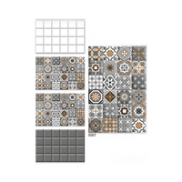 Carreaux de sol et de mur brillants classiques modernes du Maroc Conception de carreaux de céramique émaillés en brique réfractaire pour un usage intérieur