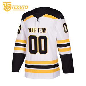 เสื้อเจอร์ซีย์เล่นฮ็อกกี้น้ำแข็งเสื้อกีฬาฮ็อกกี้น้ำแข็งออกแบบได้ตามต้องการสำหรับอุตสาหกรรม - Product Image 1