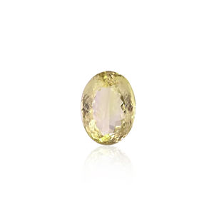 Quartz Citron Naturel 23X17MM Ovale Coupe Normale 34.30Cts 1 Pièce Gemme Pour La Fabrication de Bijoux - Product Image 1