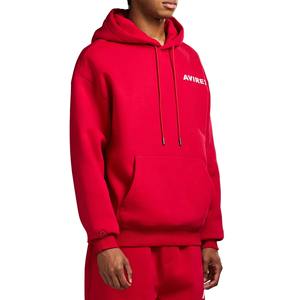 Sweat à capuche en molleton Avirex pour homme, coupe classique, 580g, respirant, coupe-vent, haute qualité, éco-responsable, streetwear d'hiver, pull-over - Product Image 6