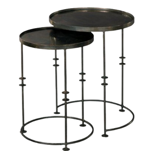 Mesa anidada superior redondeada, diseño personalizado, sala de estar, hogar, oficina, muebles, muebles de aspecto recién llegado - Product Image 5