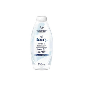 Downy Cool Cotton Scent 48 Floz Liquide de rinçage et rafraîchissement adoucissant pour tissus avec 80% ingrédients actifs pour l'élimination des odeurs de vêtements - Product Image 1