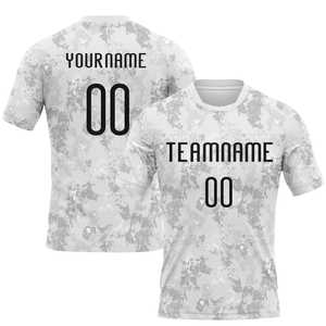 Mode conception personnalisée blanc noir gris forme abstraite sublimation volley-ball uniforme évacuation de l'humidité tissu à séchage rapide pour les équipes - Product Image 2