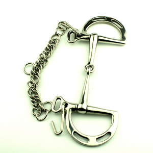 อุปกรณ์ขี่ม้าสแตนเลสบิตผลิตภัณฑ์ขี่ม้าดีไซน์ใหม่ - Product Image 4