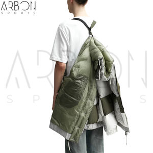 Patchwork buena venta diseño único adulto ropa exterior cómoda mejor calidad para los hombres proveedor al por mayor chaqueta con capucha acolchada - Product Image 4