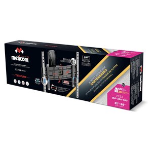 Supporto <span class=keywords><strong>da</strong></span> <span class=keywords><strong>Parete</strong></span> per <span class=keywords><strong>TV</strong></span> e Monitor VESA 400 X 400 Extra 400 Duo CG Nero, Capacità 60 kg, Modello 480878 per Uso Ufficio - Product Image 2