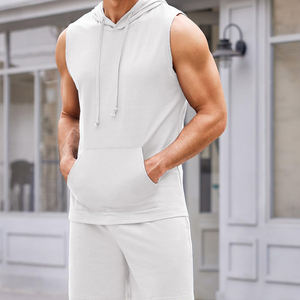Manufacture Custom LOGO Wholesale Plus Size <b>Men's</b> Short Set Oversize Gym Fitness Blank Summer Shorts and <b>Shirt</b> Set for <b>Men</b> - Product Image 3