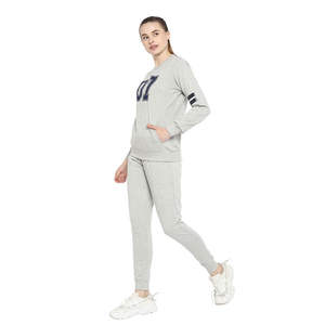 Comfortable Pullover Sweat Suits For Women Hot Selling Sweat Suits <b>Slim</b> Fit Women Sweat Suits tracksuit 100% cotton - Product Image 2