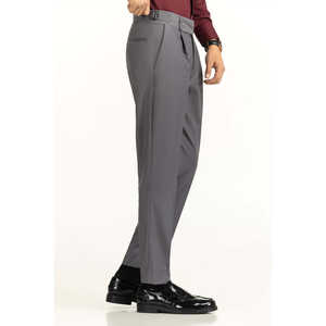 Pantalones Gurkha de Camuflaje Regular, Pantalones Cargo Formales con Cremallera y Pliegues Decorativos, de Lana Peinada Antiarrugas, Cintura Media, Talla XL - Product Image 1