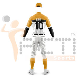 En gros Nouvelle Arrivée 2024 Prix Raisonnable Uniforme De Baseball Sublimé Nouvel Uniforme De Baseball Confortable Léger - Product Image 4