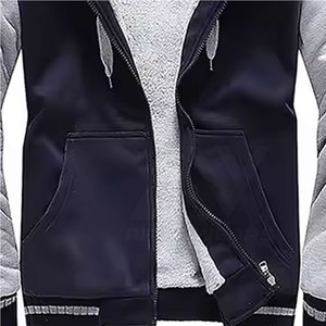 Sudaderas con Capucha de Invierno para Hombre de Alta Calidad, Personalizadas, Sólidas, Transpirables, de Algodón y Poliéster, Teñidas, con Logotipo Personalizado al por Mayor - Product Image 3