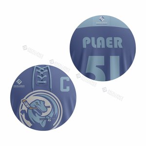 สินค้ามาใหม่ ชุดฮอกกี้น้ำแข็งดีไซน์สั่งทำพิเศษ คุณภาพระดับนานาชาติ ปักโลโก้และชื่อด้วยเทคนิค Tackle Twill ระบายอากาศได้ดี แห้งเร็ว เหมาะสำหรับฤดูร้อน - Product Image 4