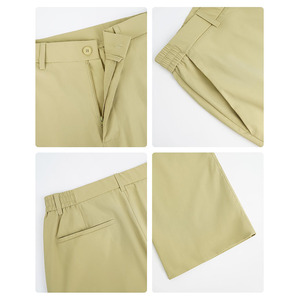 Pantalones de Golf Nuevos y Elegantes de Buena Calidad para Hombre, Tela de Algodón Transpirable, a la Moda, con Bolsillos, Estilo Clásico - Product Image 4