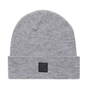 Gorros de invierno con logotipo bordado de punto, gorros Unisex elásticos, ropa de calle para exteriores, estilo Warn Jacquard Beanie Cap - Product Image 6