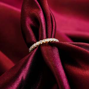 Anillo de Diamantes Cultivados en Laboratorio Heer by GIVA, Lujoso, para Mujer, para Boda o Compromiso, Diseñado para una Belleza Duradera - Product Image 6