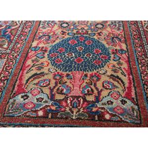 Tapis en laine noués à la main Aalam Pae-6382, design patchwork rose et violet pour la décoration de la maison, salon, nouveau tapis de couloir 9x12 - Product Image 3