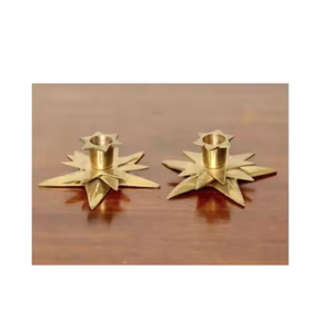 Décoration de centre de table, bougeoir en métal avec motif floral, parfait pour une ambiance élégante dans le salon, éclairage décoratif - Product Image 4