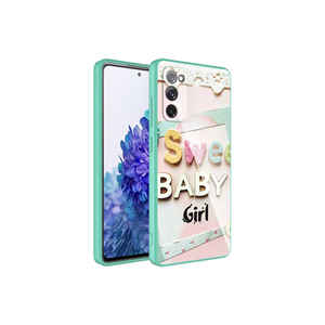 Coque en silicone rigide époxy à motifs pour Samsung Galaxy S20 FE, plaqué électrolytique, antichoc, protection de l'appareil photo, A57 - Product Image 1