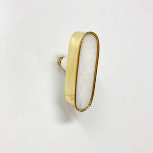 ลูกบิดประตูหินอ่อนสีขาวทรงสี่เหลี่ยม สี รูปทรง ขนาด ตามสั่ง ผลิตในอินเดีย - Product Image 4