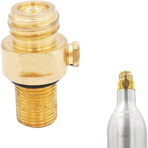 Vanne de cylindre de soda en laiton de qualité alimentaire haute pression pour machine à soda rechargeable – Vanne CO2 - Product Image 2