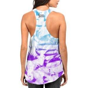 Camisetas sin mangas de verano para hombre, chaleco de entrenamiento de punto sin costuras Sexy inspirado en Tie Dye Streetwear deporte Yoga de talla grande transpirable - Product Image 4